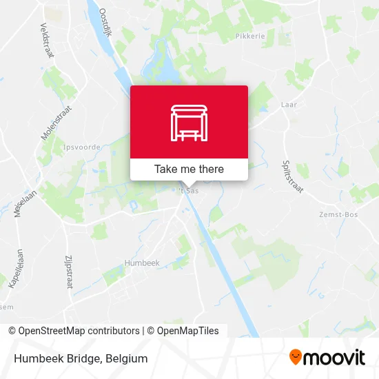 Humbeek Bridge map