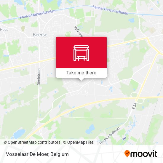 Vosselaar De Moer map