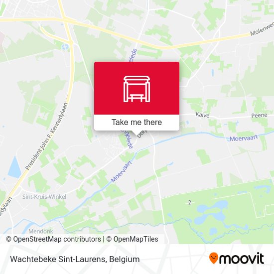 Wachtebeke Sint-Laurens plan
