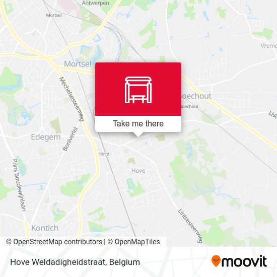 Hove Weldadigheidstraat plan