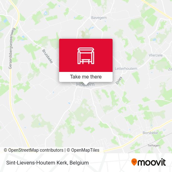 Sint-Lievens-Houtem Kerk map