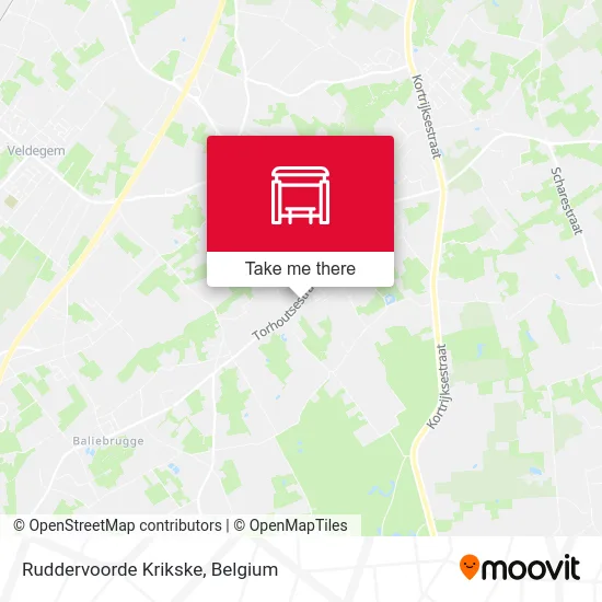 Ruddervoorde Krikske map