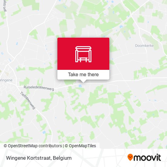 Wingene Kortstraat plan