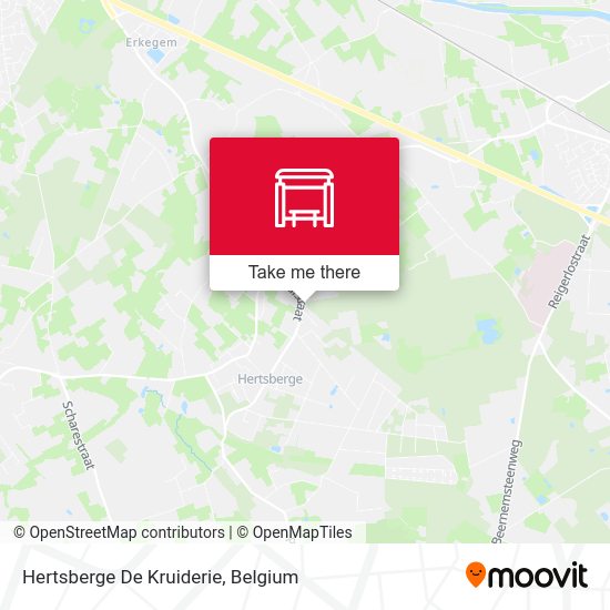 Hertsberge De Kruiderie plan