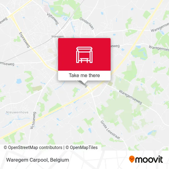 Waregem Carpool map