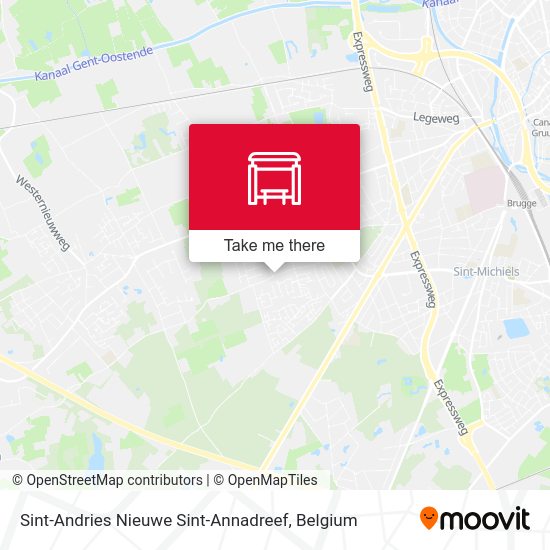 Sint-Andries Nieuwe Sint-Annadreef plan