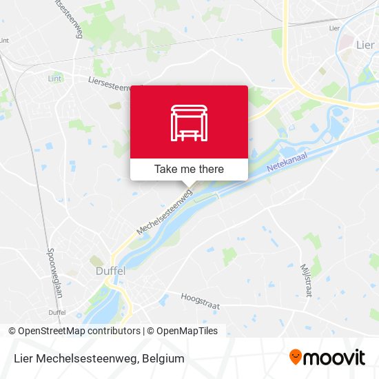 Lier Mechelsesteenweg plan