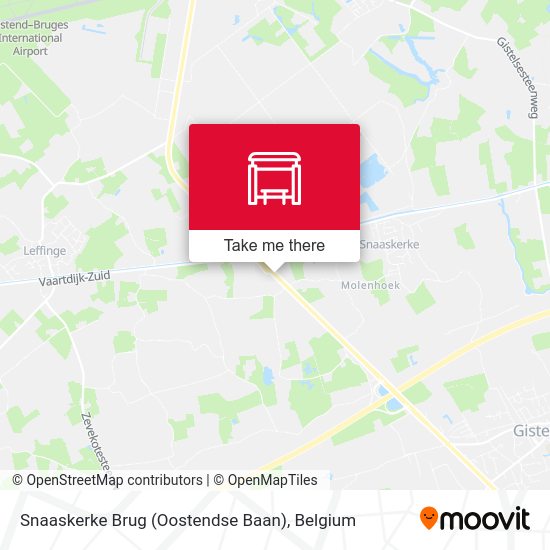 Snaaskerke Brug (Oostendse Baan) map