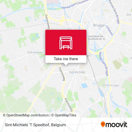 Sint-Michiels 'T Speelhof map