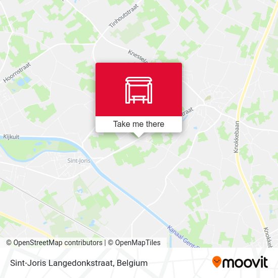 Sint-Joris Langedonkstraat plan