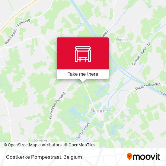 Oostkerke Pompestraat map