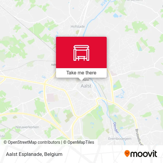 Aalst Esplanade map