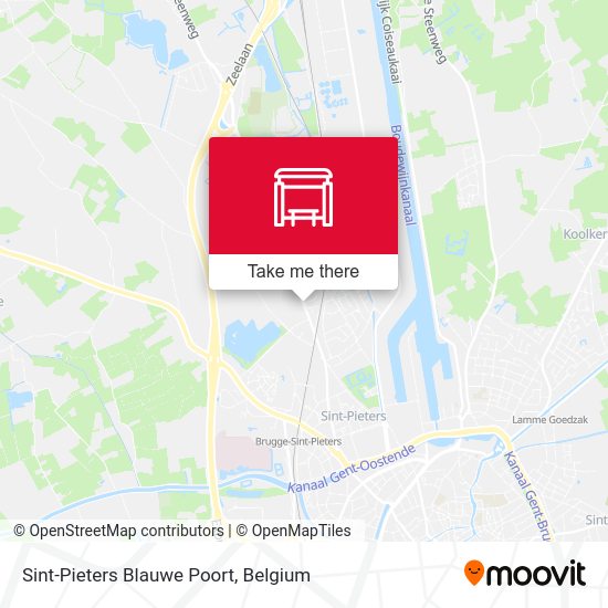 Sint-Pieters Blauwe Poort plan