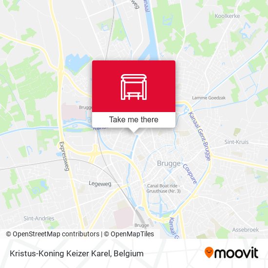 Kristus-Koning Keizer Karel map