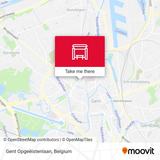Gent Opgeëistenlaan plan