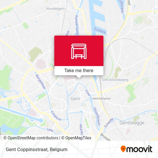 Gent Coppinsstraat plan