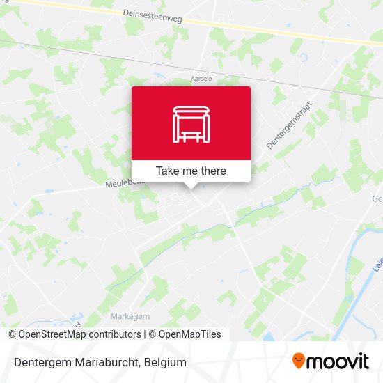 Dentergem Mariaburcht plan