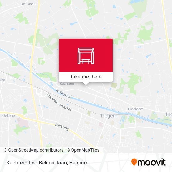 Kachtem Leo Bekaertlaan map