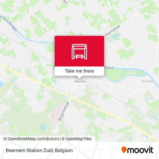 Beernem Station Zuid plan