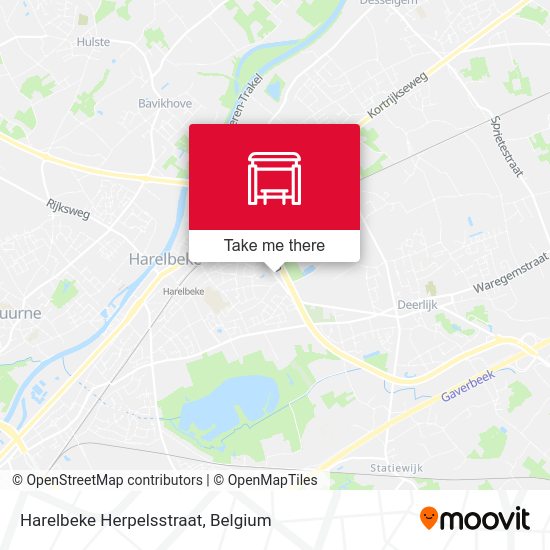 Harelbeke Herpelsstraat plan