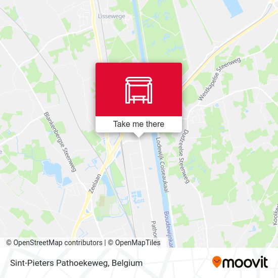 Sint-Pieters Pathoekeweg plan