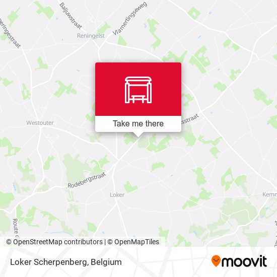 Loker Scherpenberg map