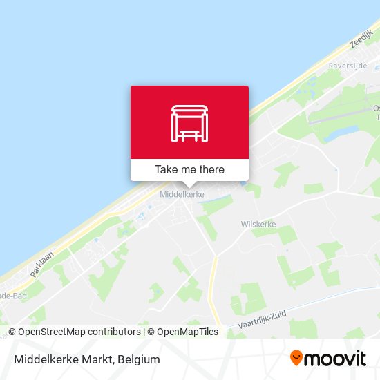 Middelkerke Markt map