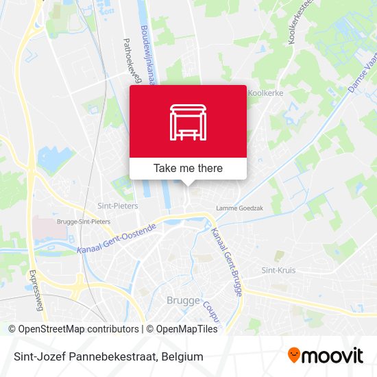 Sint-Jozef Pannebekestraat map