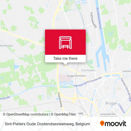 Sint-Pieters Oude Oostendsesteenweg plan