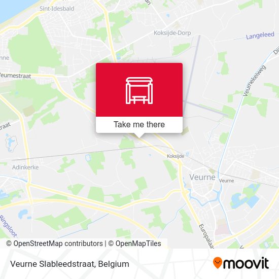 Veurne Slableedstraat plan
