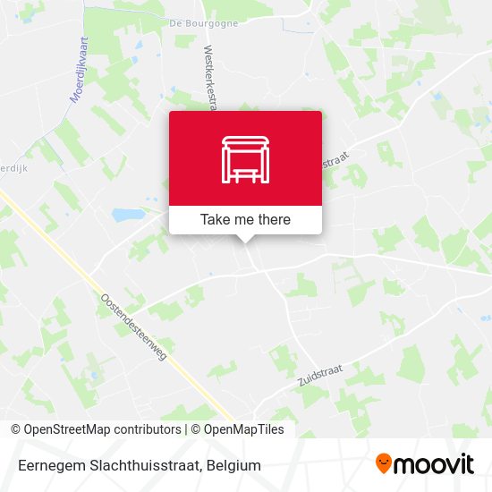 Eernegem Slachthuisstraat plan