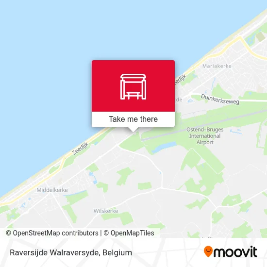 Raversijde Walraversyde map