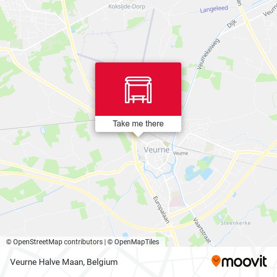 Veurne Halve Maan map