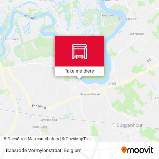 Baasrode Vermylenstraat plan