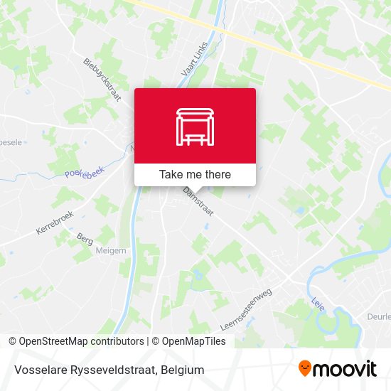 Vosselare Rysseveldstraat plan