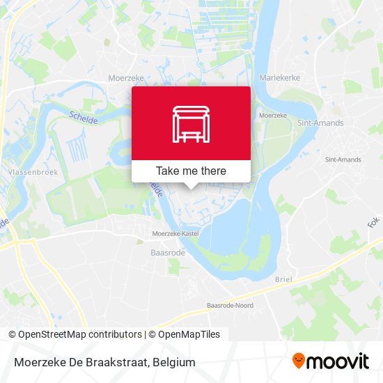 Moerzeke De Braakstraat plan