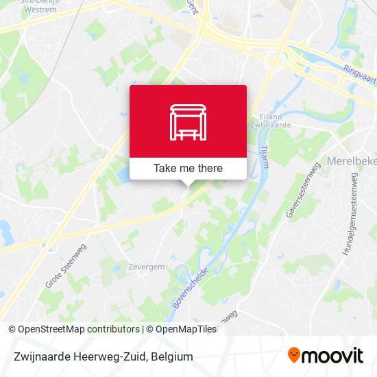 Zwijnaarde Heerweg-Zuid plan