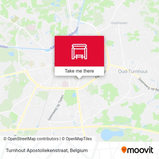 Turnhout Apostoliekenstraat map