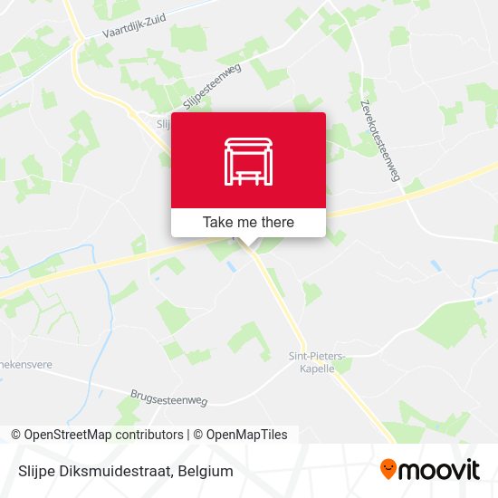 Slijpe Diksmuidestraat map