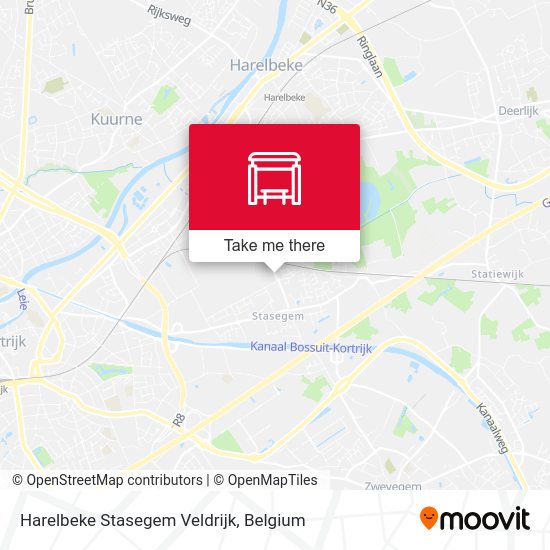 Harelbeke Stasegem Veldrijk map