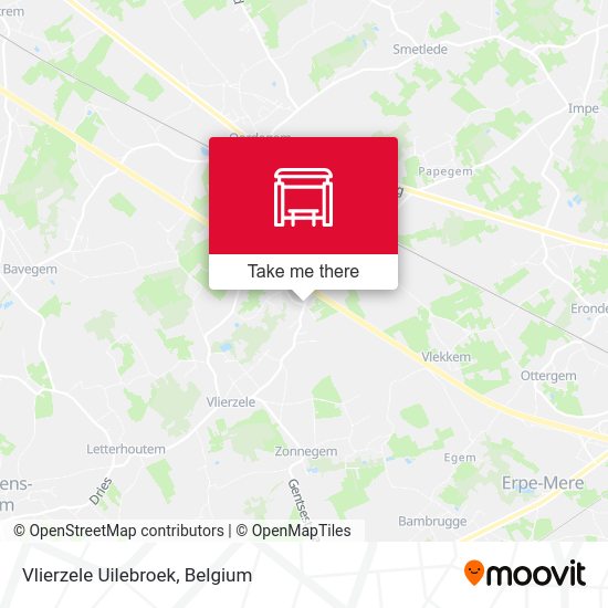 Vlierzele Uilebroek plan