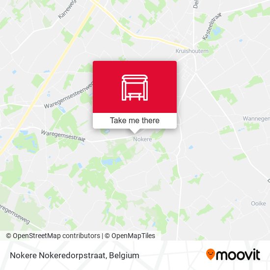 Nokere Nokeredorpstraat map