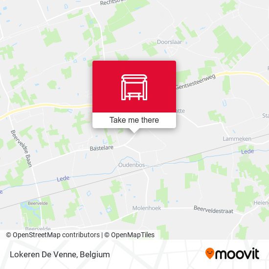 Lokeren De Venne map