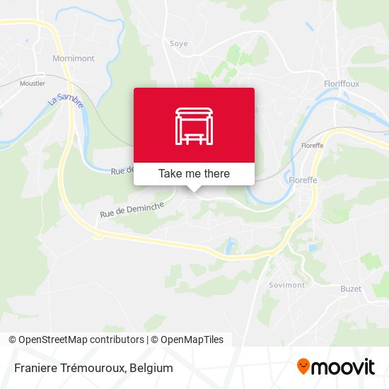 Franiere Trémouroux plan