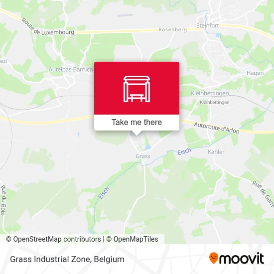 Grass Industrial Zone map