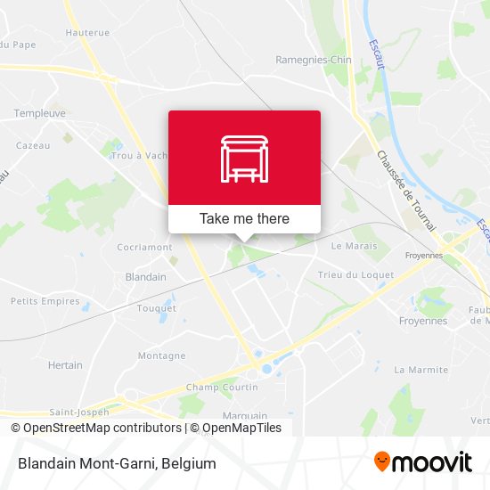 Blandain Mont-Garni plan