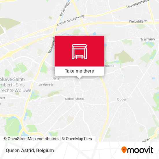 Queen Astrid map