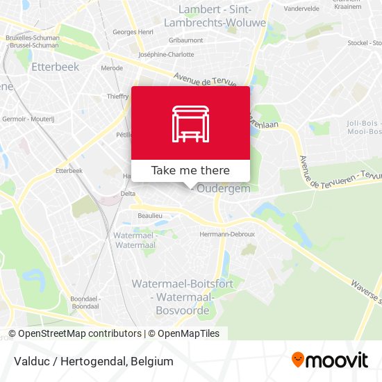 Valduc / Hertogendal map