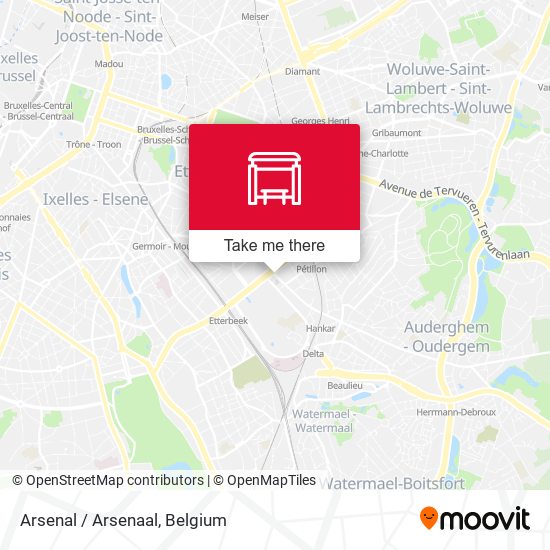 Arsenal / Arsenaal map