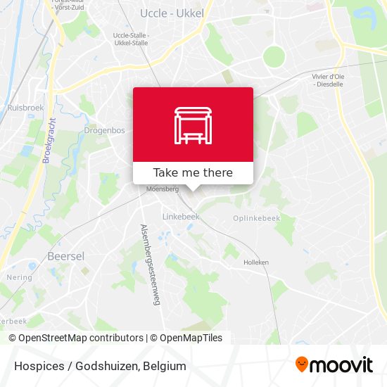 Hospices / Godshuizen map